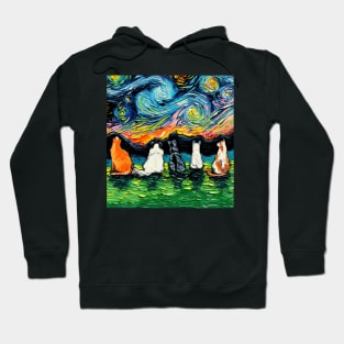 Starry Cats Hoodie